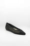 Miss Elastic Knit Pointed-Toe Flat Shoe